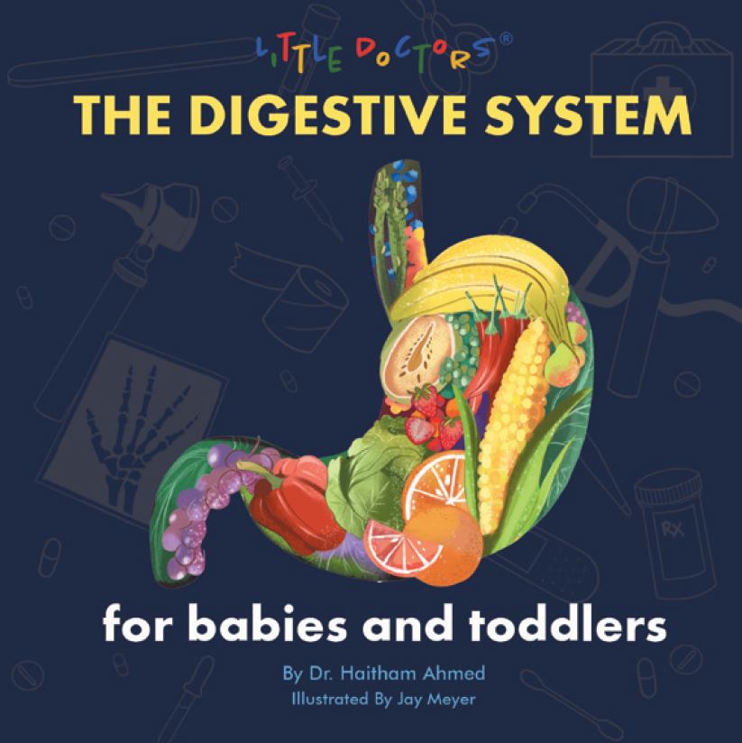 The Digestive System for Babies and Toddlers  -  book cover